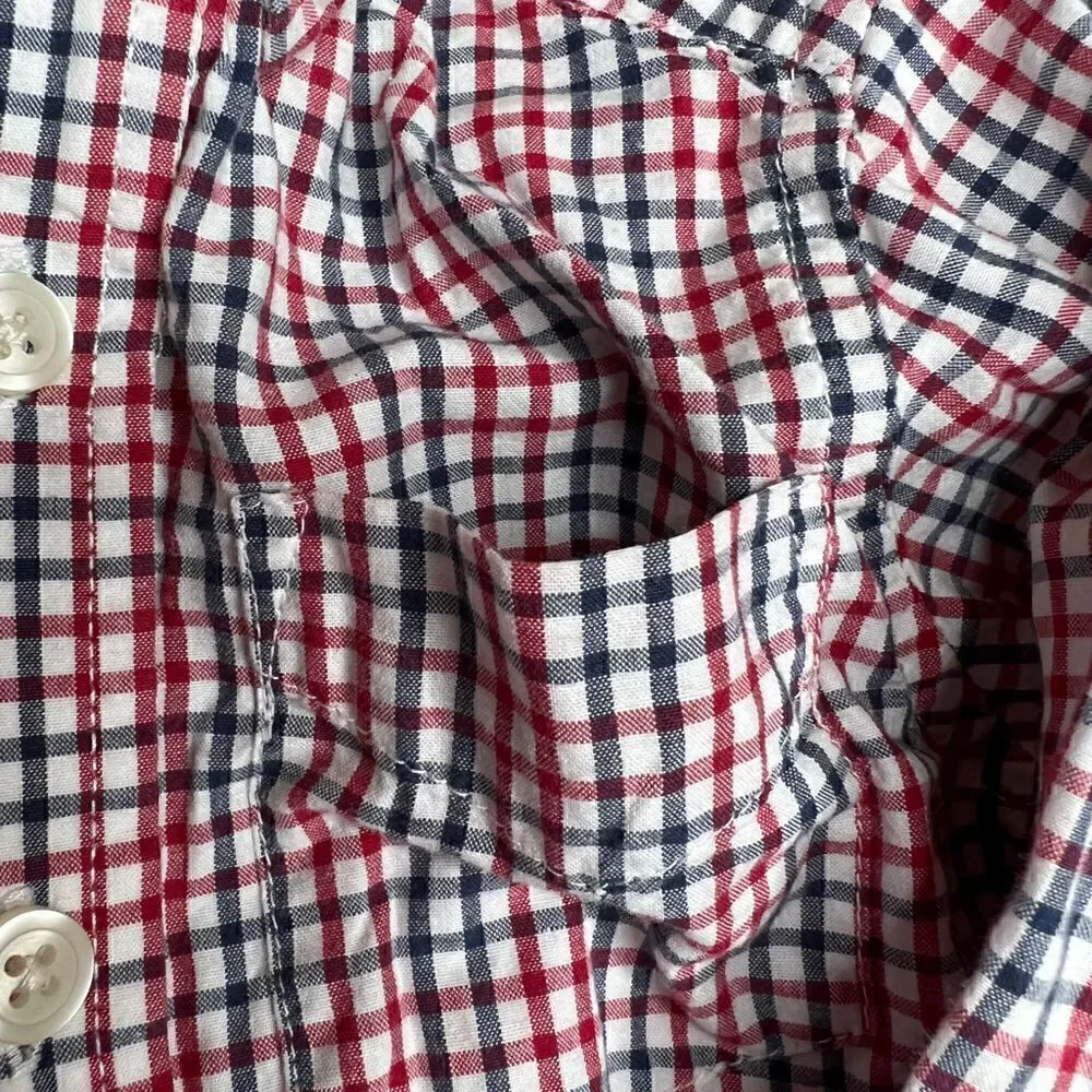 3/$15 or 5/$20 The Children’s Place classics 12 months checked button down